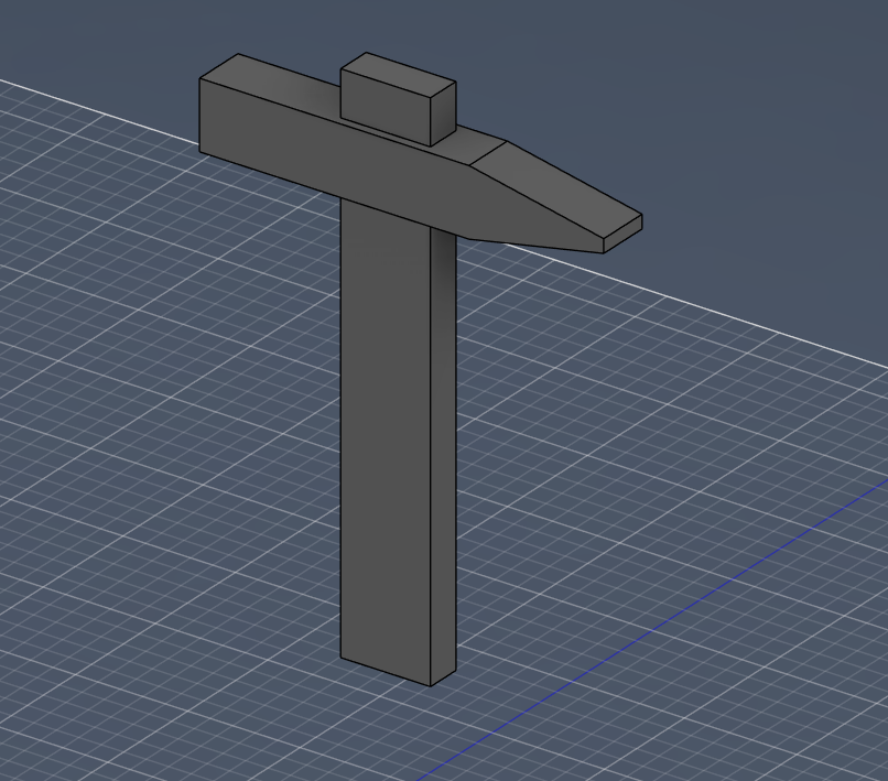 Kalapács 3D modell