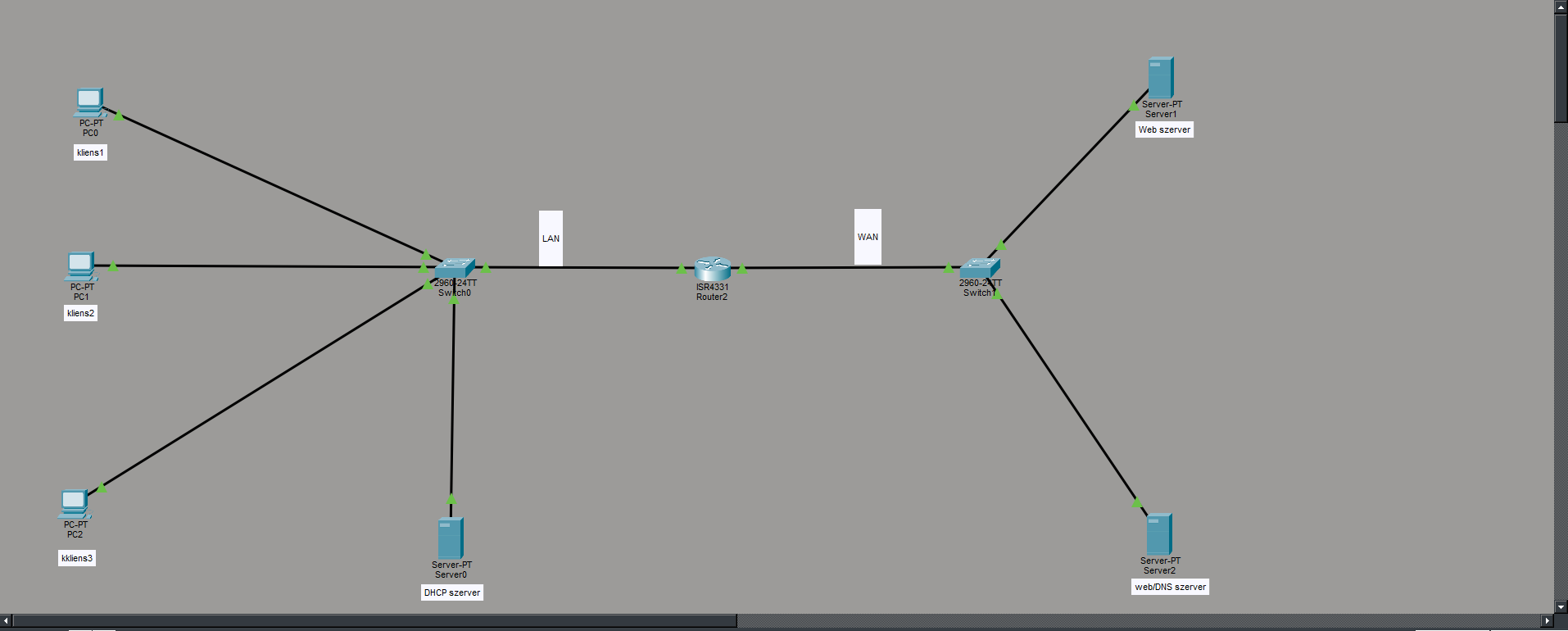 Hálózati topológia